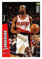 1996-97 Collector's Choice Base Set Kenny Anderson #312 card
