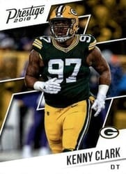 2018 Panini Prestige Base Set Kenny Clark #142 card