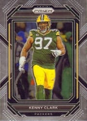 2022 Panini Prizm Base Set Kenny Clark #110 card