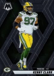2025 Panini Mosaic Base Set Kenny Clark #84 card