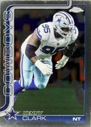 2025 Topps Chrome Base Set Kenny Clark #73 card