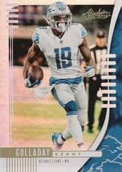 2019 Panini Absolute Base Set Kenny Golladay #75 card