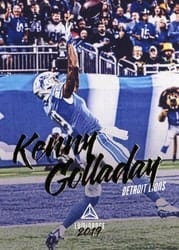 2019 Panini Luminance Base Set Kenny Golladay #87 card