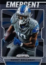 2019 Panini Prizm Emergent Kenny Golladay #15 card