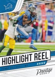 2020 Panini Prestige Highlight Reel Kenny Golladay #HR-KG card