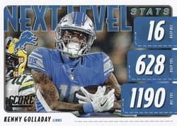 2020 Score Next Level Stats Kenny Golladay #NLS-KG card