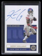 2021 Panini Encased Autograph Kenny Golladay #71 card