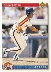 1992 Upper Deck Base Set Kenny Lofton #25 card