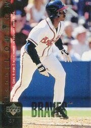 1998 Upper Deck Base Set Kenny Lofton #27 card