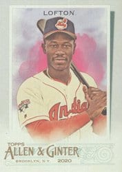 2020 Topps Allen & Ginter Base Set Kenny Lofton #333 card