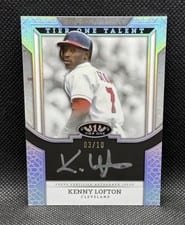 2024 Topps Tier One Talent Autographs Kenny Lofton #T1TA-KL card
