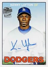 2025 Topps Archives Fan Favorite Autographs 1967 Kenny Lofton #67FFA-KL card