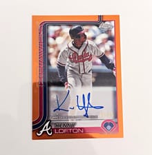 2025 Topps Chrome Update Legends Autographs Kenny Lofton #CLA-KL card