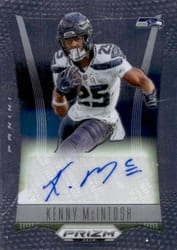 2024 Panini Prizm Deca Signatures Kenny McIntosh #S-KMH card