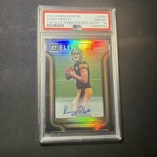 2022 Donruss Optic Elite Series Rookies Autographs Kenny Pickett #ESR-1 card