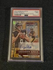 2022 Donruss Optic Rookie Gridiron Kings Autographs Kenny Pickett #RGK-1 card