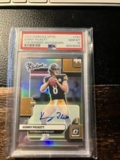 2022 Donruss Optic The Rookies Autographs Kenny Pickett #TR-1 card