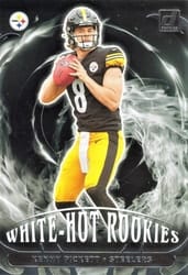 2022 Donruss White Hot Rookies Kenny Pickett #WHR-1 card