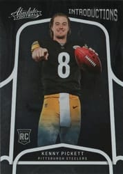 2022 Panini Absolute Introductions Kenny Pickett #INT-1 card