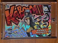 2022 Panini Absolute Kaboom Horizontal Kenny Pickett #KH8 card