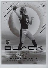2022 Panini Black White Night Kenny Pickett #WN-23 card