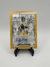 2022 Panini Chronicles Playoff Momentum Rookies Autographs Kenny Pickett #PMR-1 card