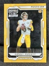 2022 Panini Chronicles Playoff Momentum Rookies Kenny Pickett #PMR-1 card