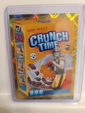 2022 Panini Donruss Crunch Time Kenny Pickett Cosmic #CT-13