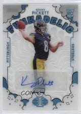 2022 Panini Illusions Funkadelic Signatures Kenny Pickett #F-16 card