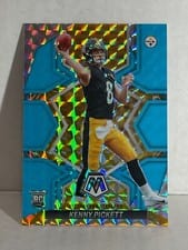 2022 Panini Mosaic Kenny Pickett Blue Fluorescent #301 card