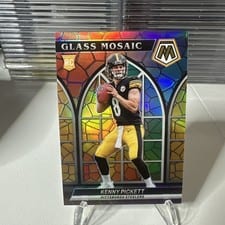 2022 Panini Mosaic Glass Mosaic Kenny Pickett #GM-21 card