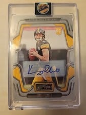 2022 Panini Playbook Signatures Kenny Pickett #101 card