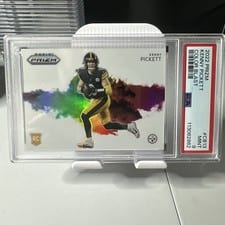 2022 Panini Prizm Color Blast Kenny Pickett #CB-13 card