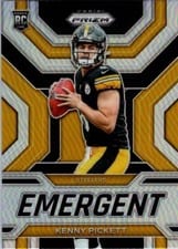 2022 Panini Prizm Emergent Kenny Pickett #E-1 card