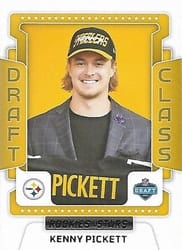 2022 Panini Rookies & Stars Draft Class Kenny Pickett #DC-1 card