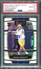 2022 Panini Select Draft Picks Kenny Pickett #23 card