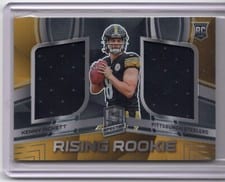 2022 Panini Spectra Rising Rookie Materials Kenny Pickett #RRM-KPI card