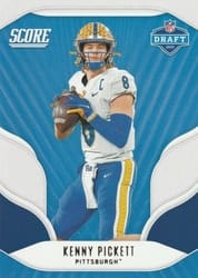 2022 Score NFL Draft Kenny Pickett #D1 card