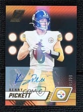 2023 Panini Zenith Autographs Kenny Pickett #85 card