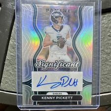 2024 Panini Prizm Significant Signatures Kenny Pickett #SS-KPT card