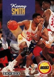 1992-93 SkyBox Base Set Kenny Smith #91 card