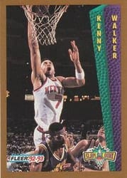 1992-93 Fleer Base Set Kenny Walker #277 card