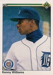 1990 Upper Deck Base Set Kenny Williams #249 card