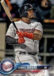 2018 Topps Base Set Kennys Vargas #533 card