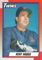 1990 Topps Base Set Kent Hrbek #125 card