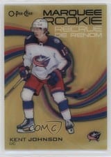 2022-23 O-Pee-Chee 3-D Marquee Rookies Kent Johnson #3D-KJ card