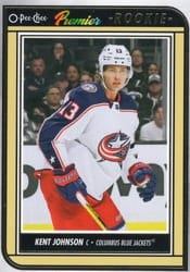 2022-23 O-Pee-Chee OPC Premier Kent Johnson #P-89 card