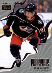 2022-23 SkyBox Metal Universe Skybox Premium Prospects Kent Johnson #PP-10 card