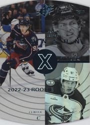 2022-23 Upper Deck 1997-98 SPx Retro Kent Johnson #SPX-30 card