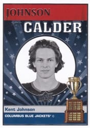 2022-23 Upper Deck Calder Candidates Kent Johnson #CC-8 card
